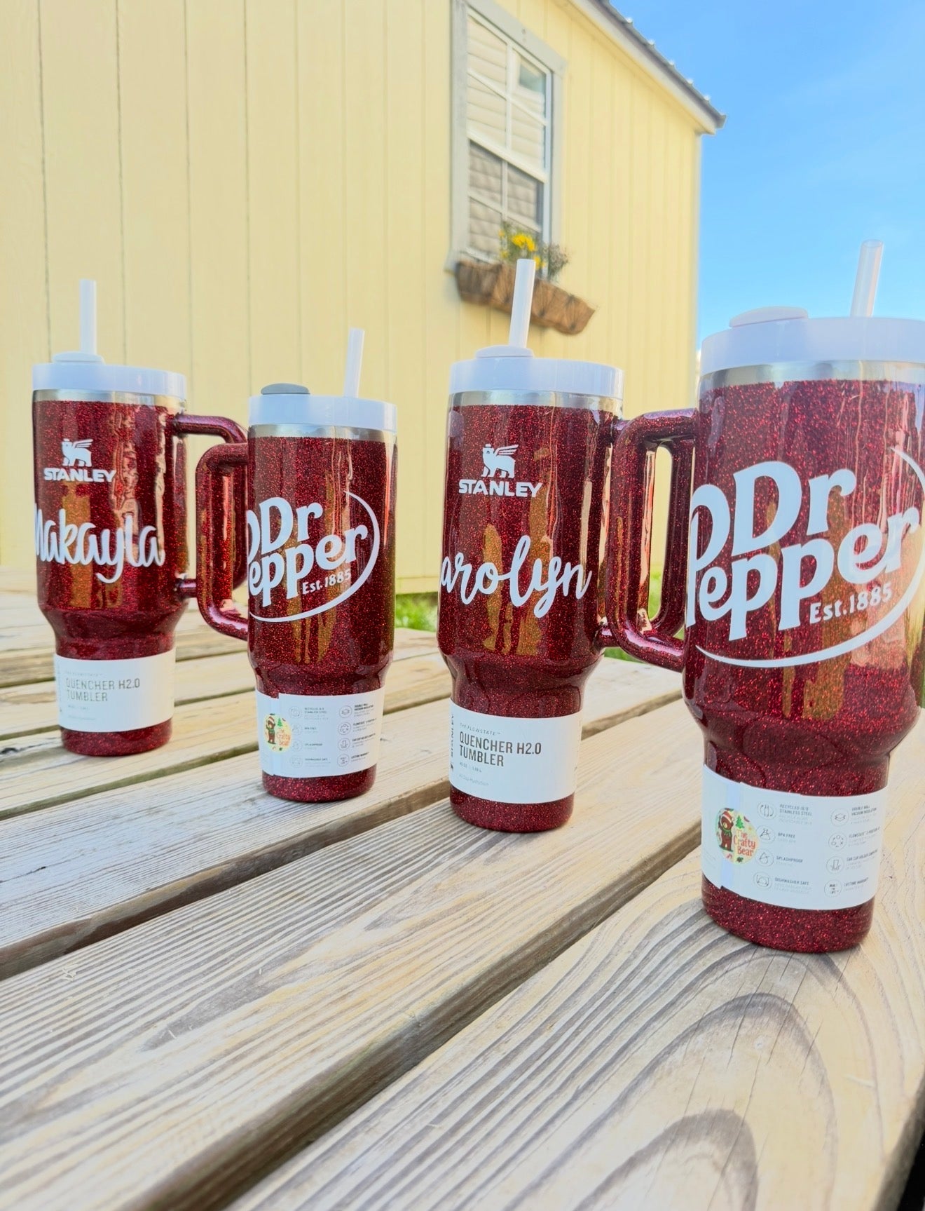 Doctor P Glitter Tumbler