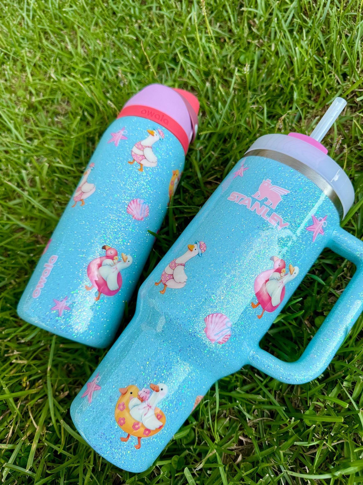 40oz Stanley Quencher Summer Geese Ready to Ship