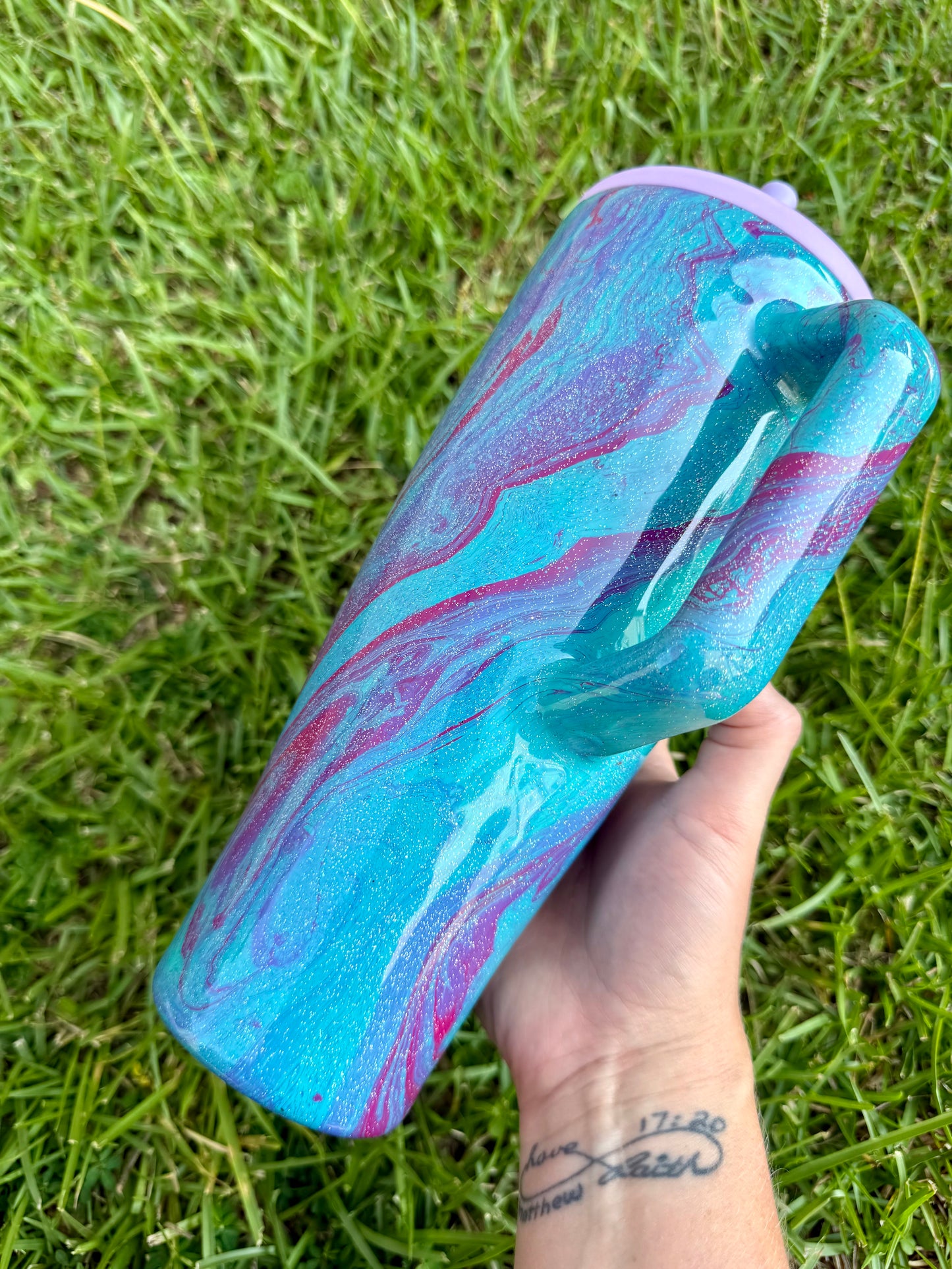 40oz Brumate Era Blue Marble Ready to Ship