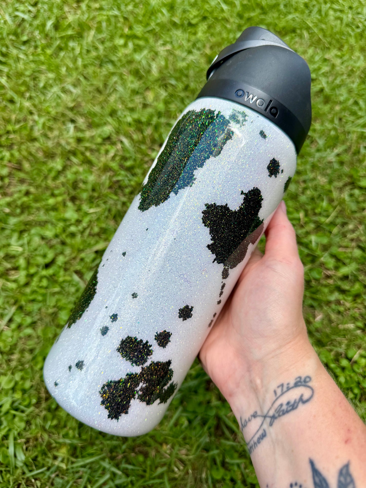 32oz Owala Cow Hide Ready to Ship