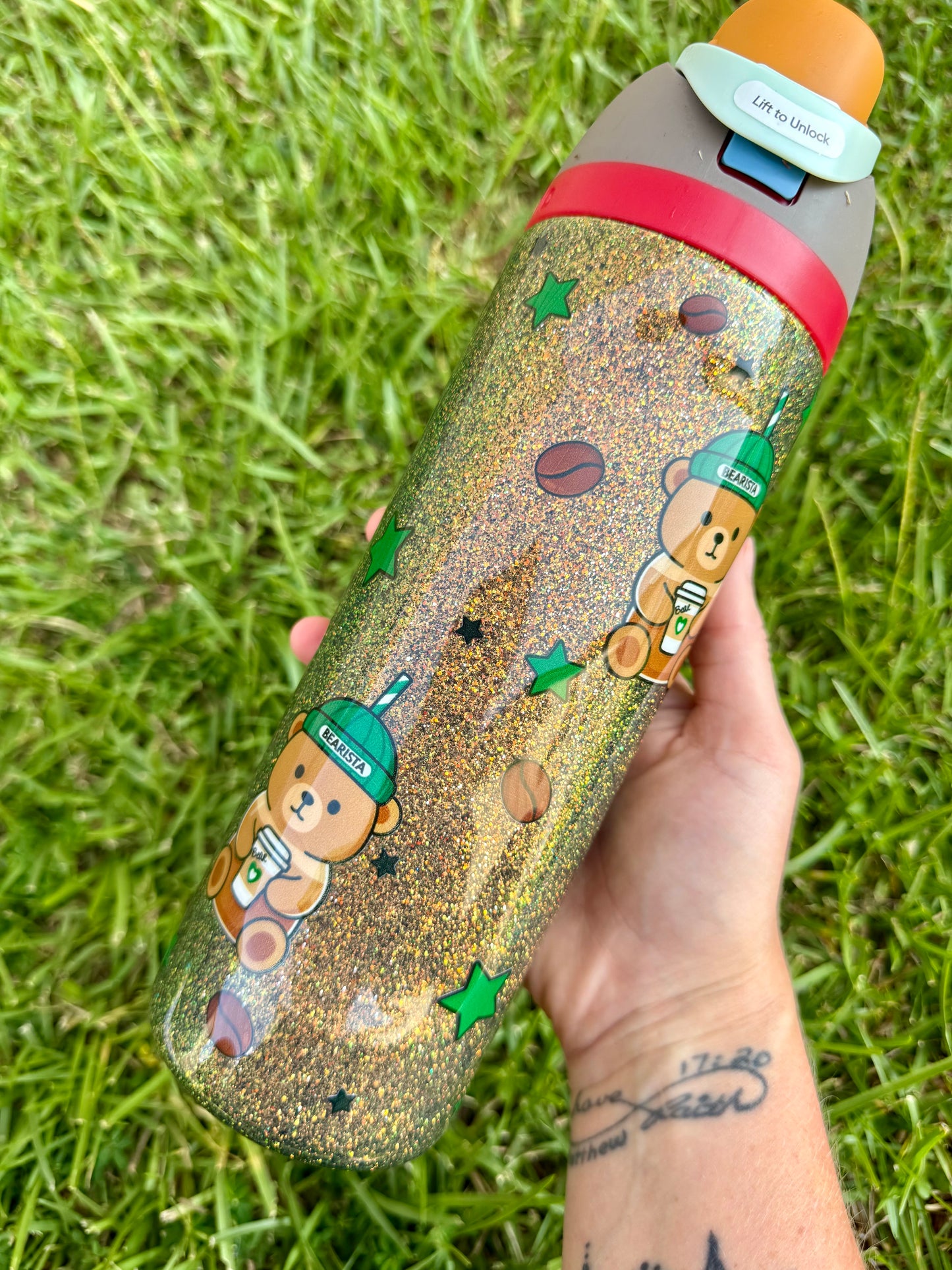 24oz Owala Bearista Ready to Ship