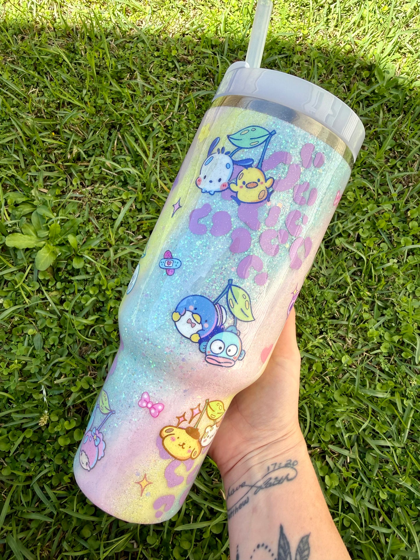 40oz Pastel Sanrio CherriesTumbler