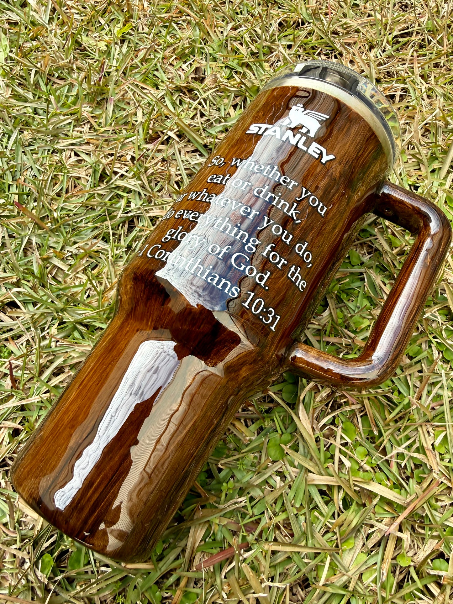 Wood Grain Tumbler