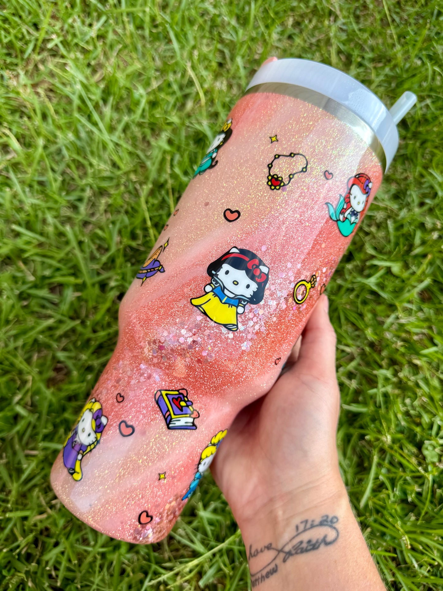 40oz Stanley Quencher Peach HK Ready to Ship