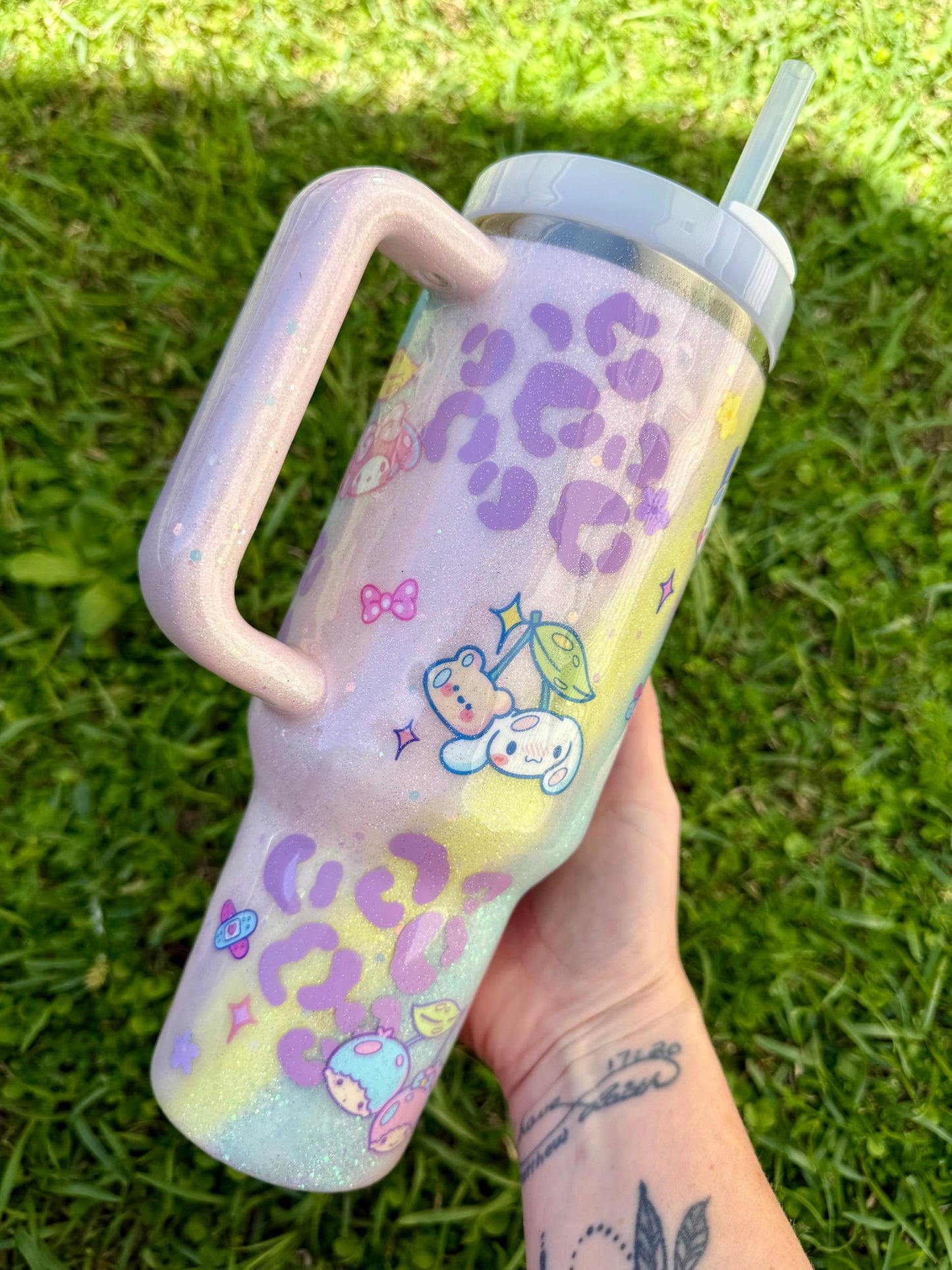 40oz Pastel Sanrio CherriesTumbler