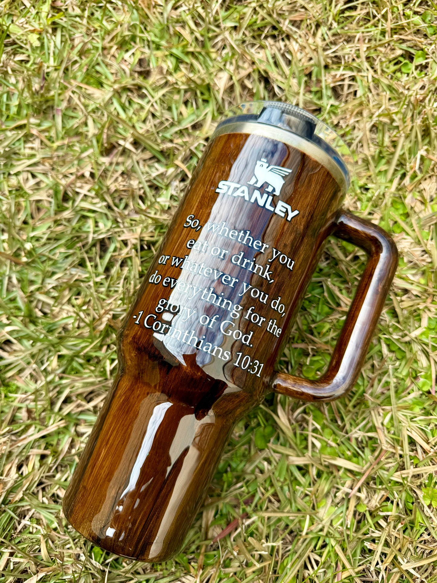 Wood Grain Tumbler