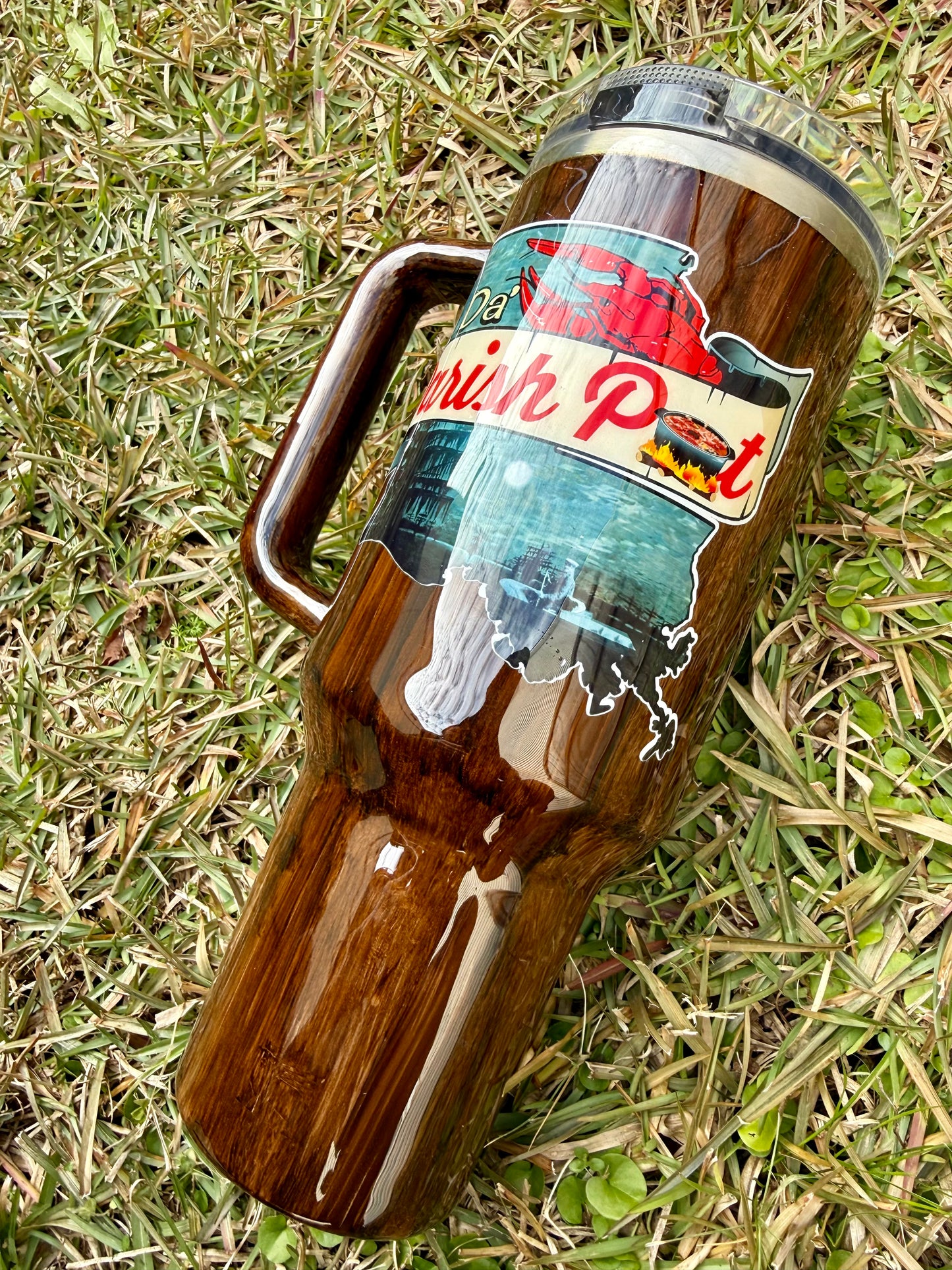 Wood Grain Tumbler