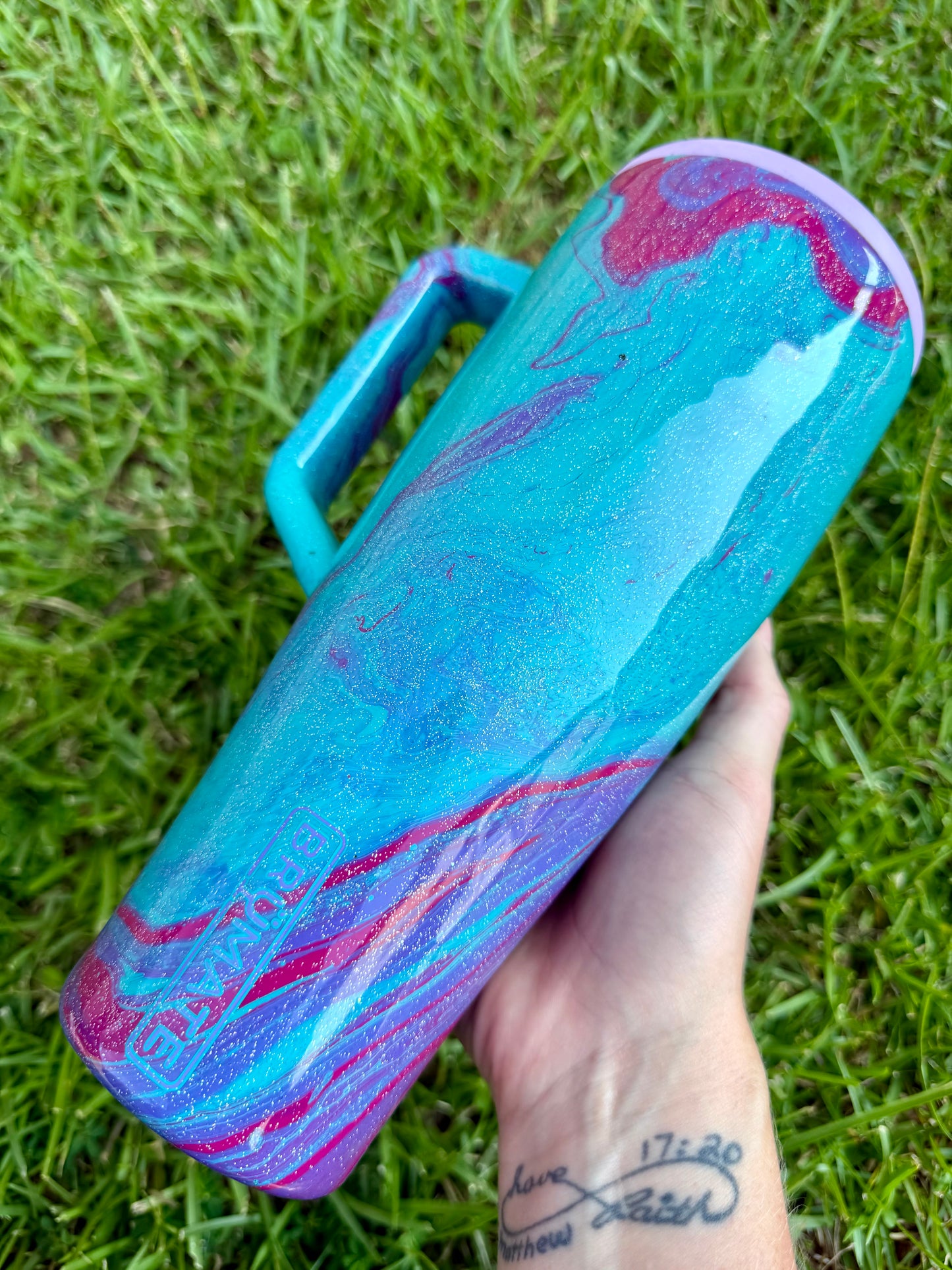 40oz Brumate Era Blue Marble Ready to Ship