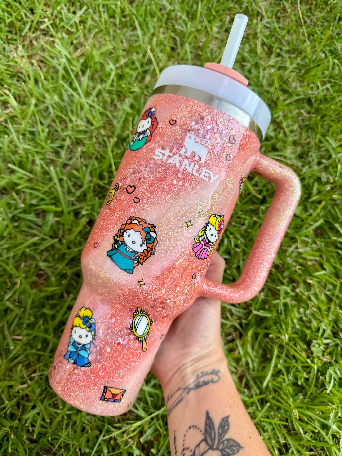 40oz Stanley Quencher Peach HK Ready to Ship