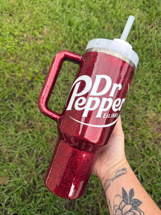 DP Custom Glitter Tumbler