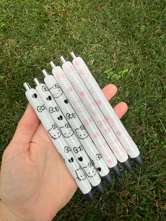 HK Personalized Epoxy Glitter Pen!