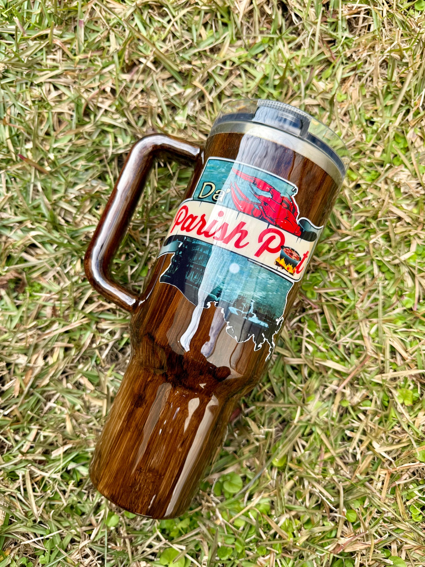 Wood Grain Tumbler