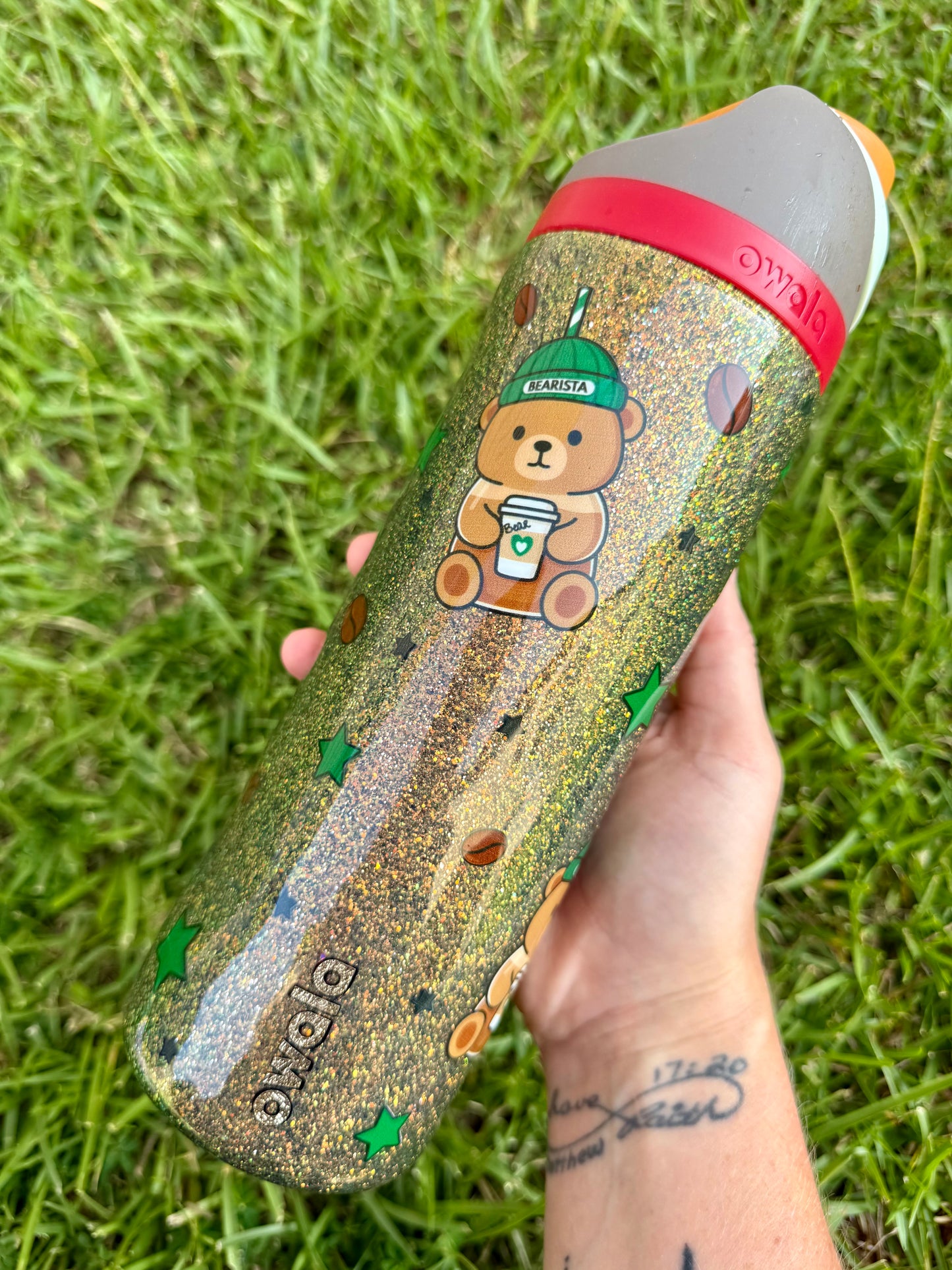 24oz Owala Bearista Ready to Ship