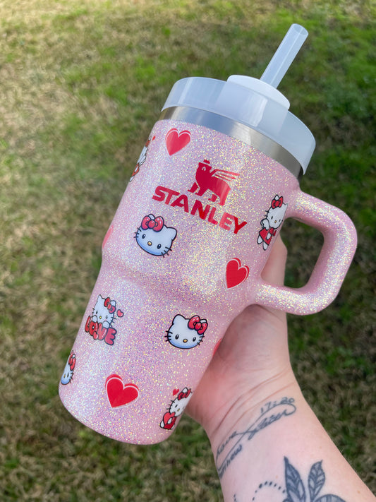 HK Valentine Glitter Tumbler *VERY LIMITED*