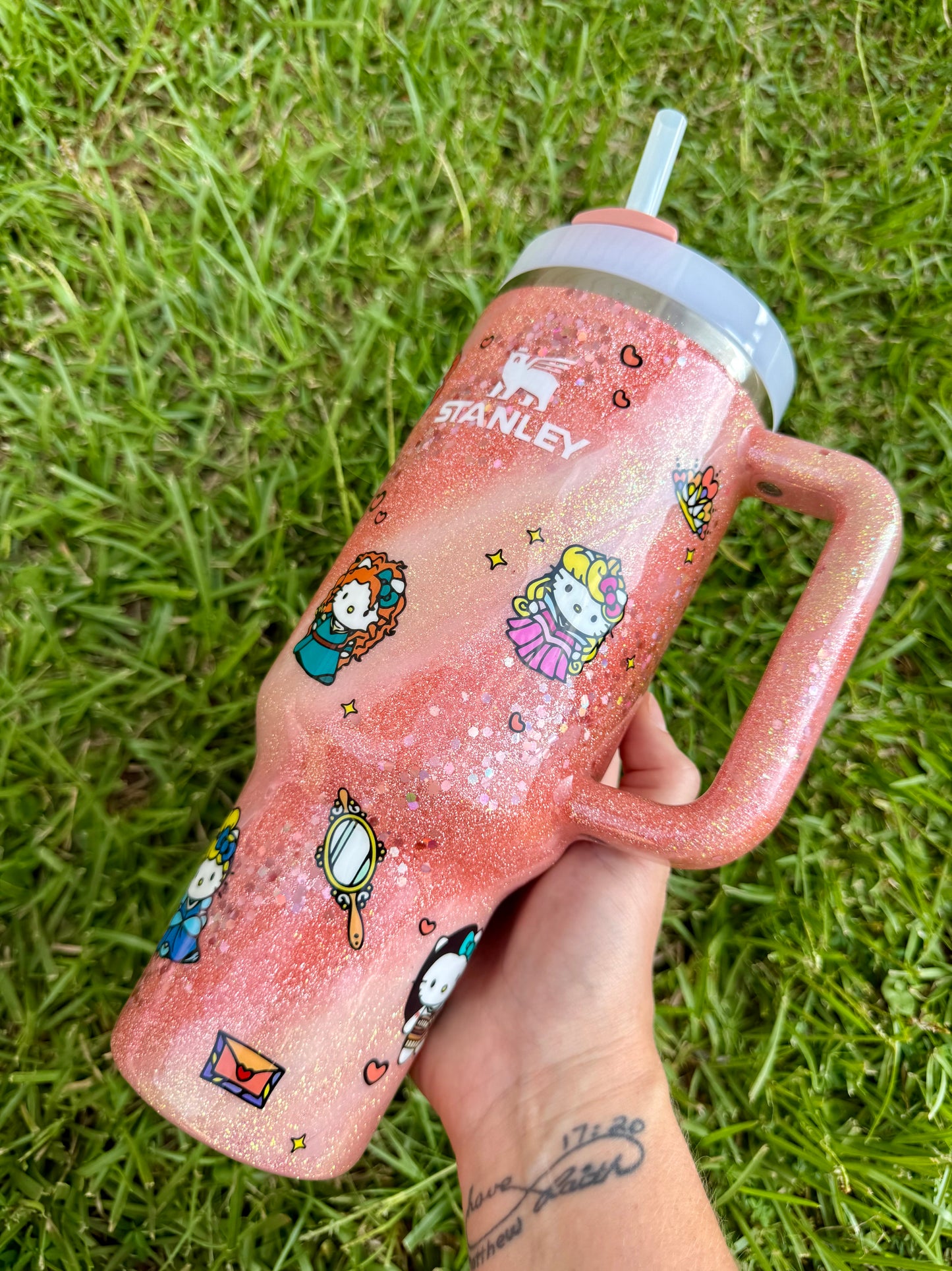 40oz Stanley Quencher Peach HK Ready to Ship