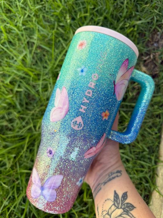 Butterfly 40oz Stanley or HydroJug