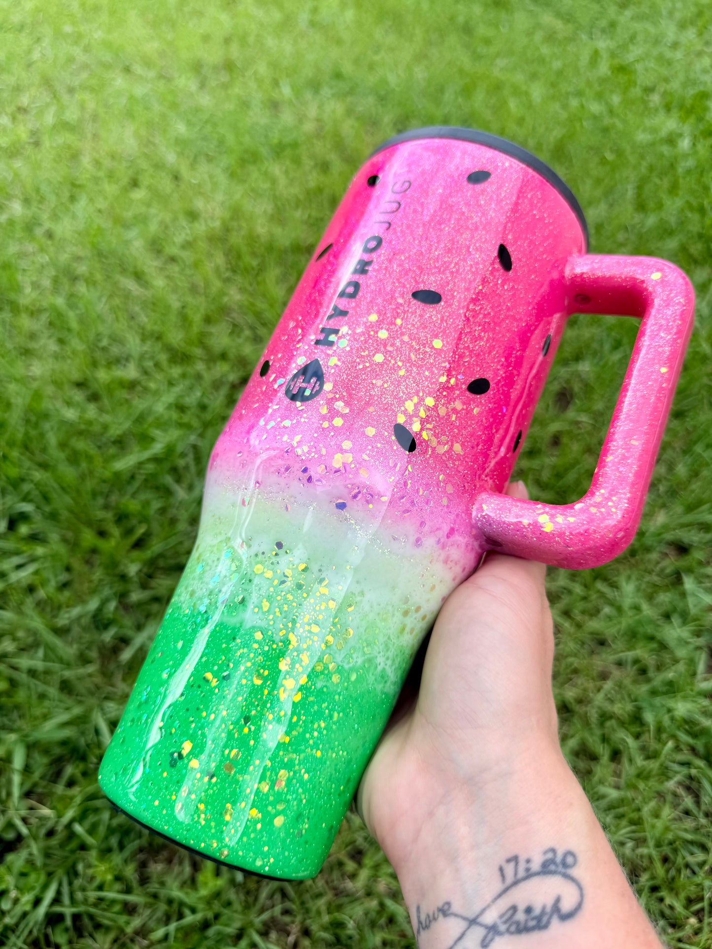 Watermelon 🍉 Glitter Tumbler