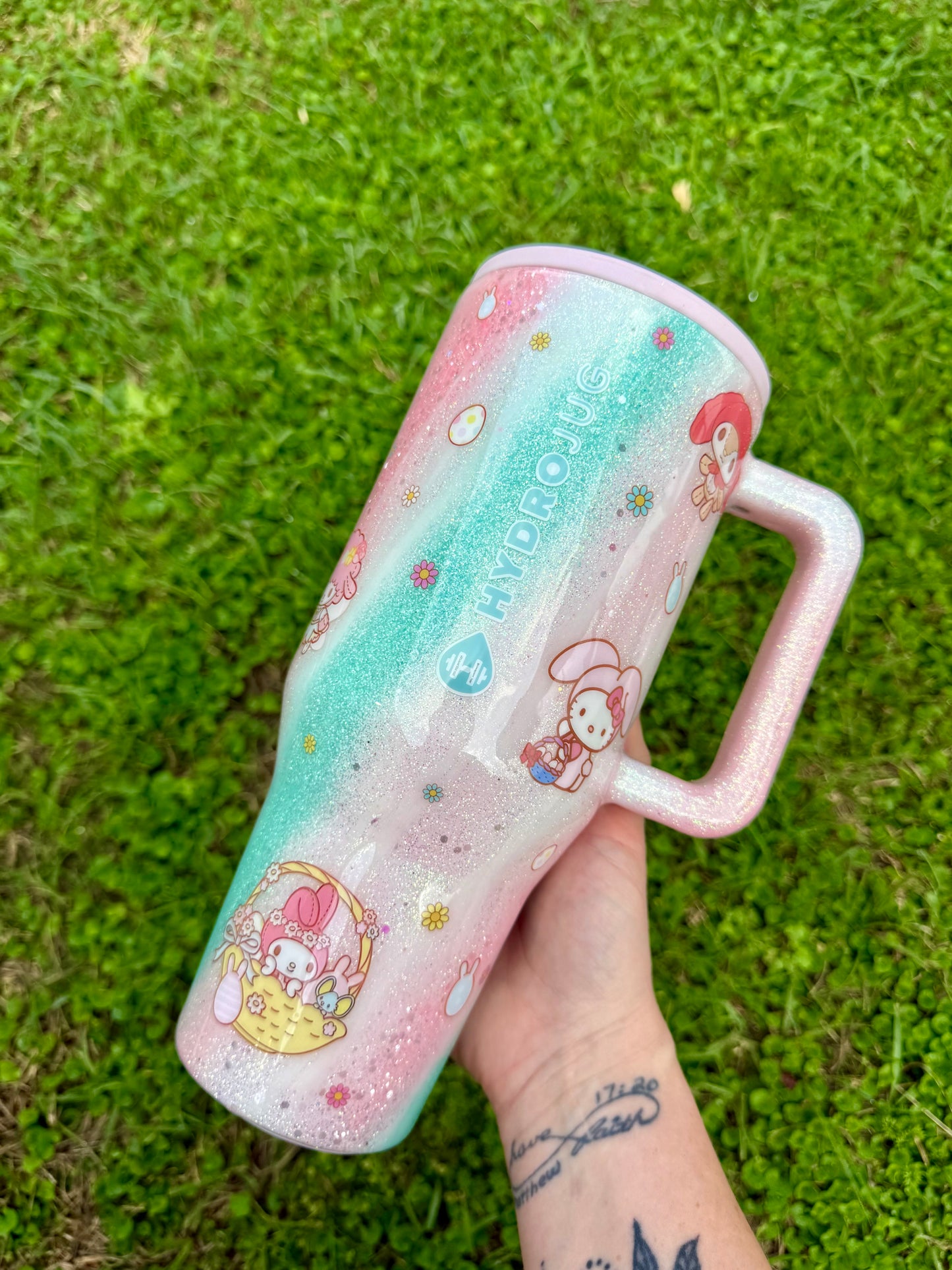 40oz Easter Sanrio Tumbler