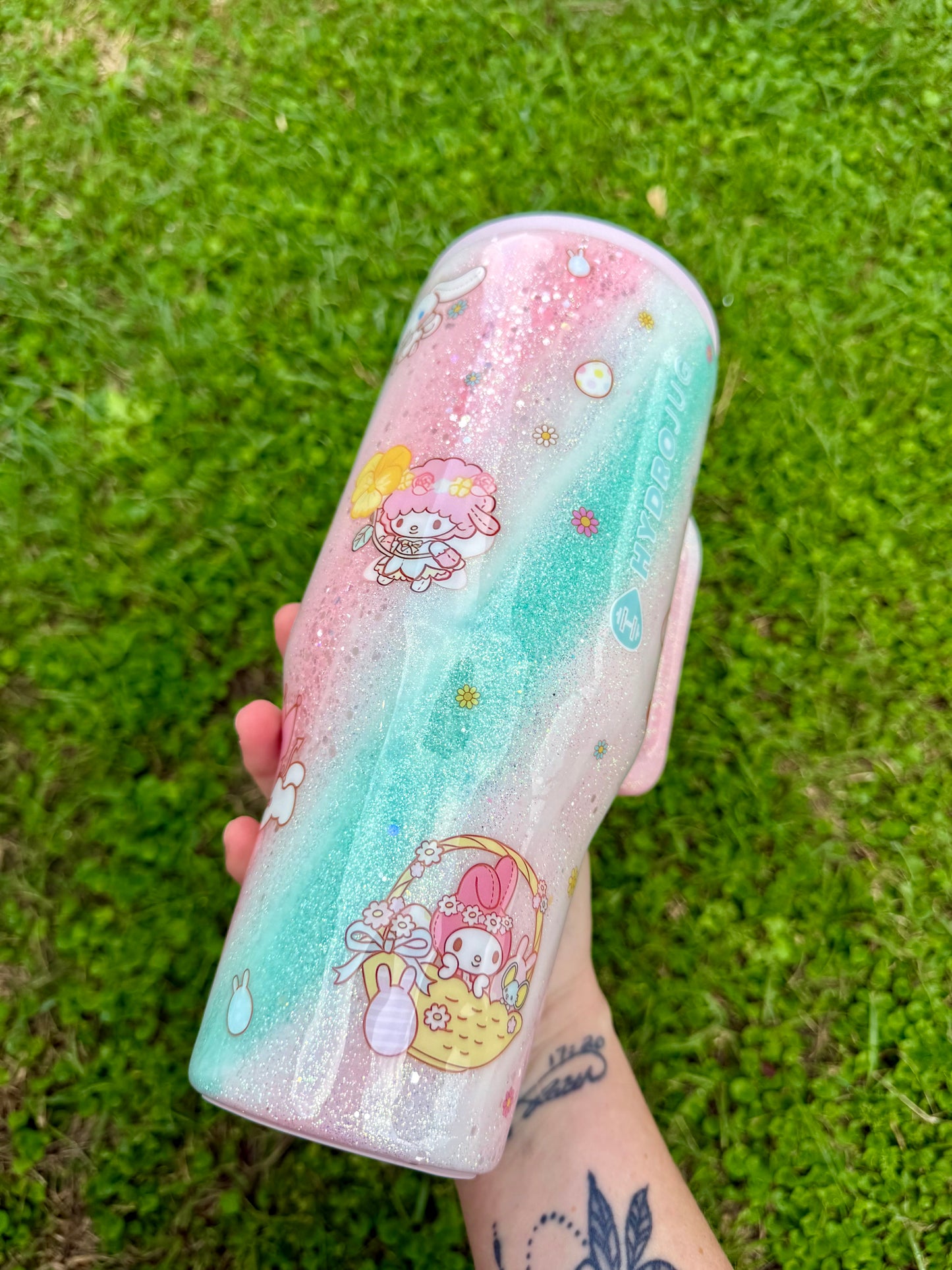 40oz Easter Sanrio Tumbler