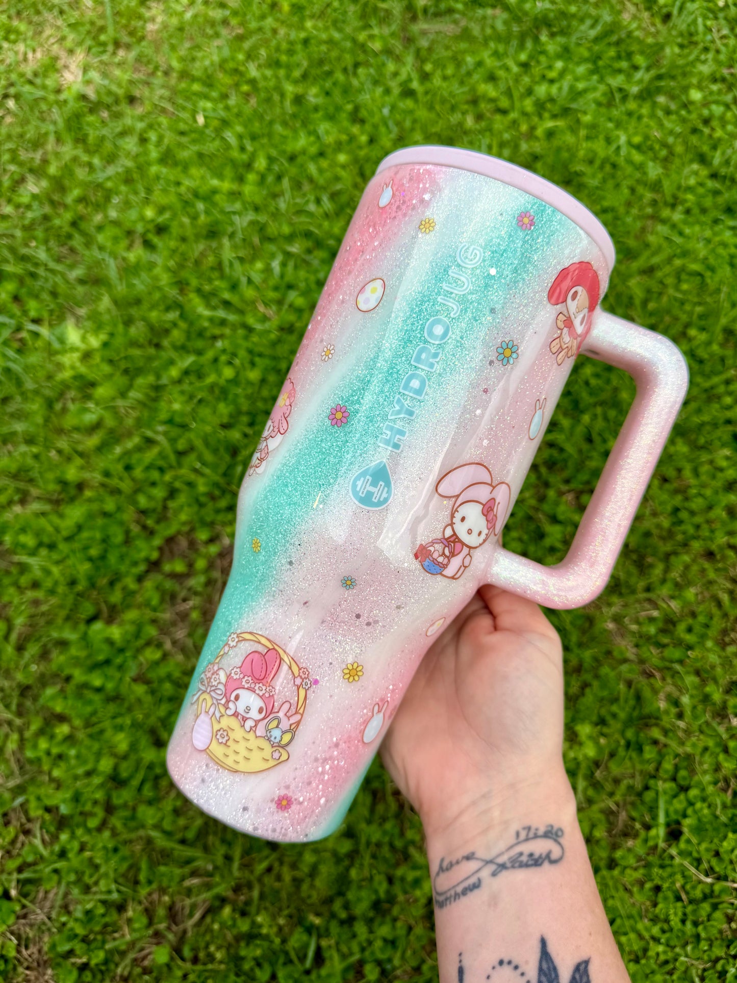 40oz Easter Sanrio Tumbler
